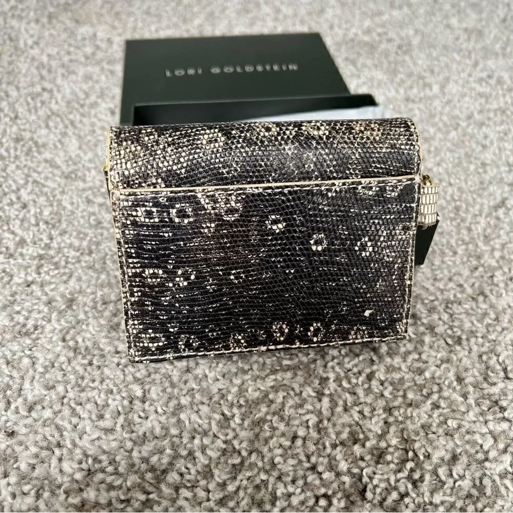 ❄️ Winter Sale! ❄️ LOGO by Lori Goldstein Embossed Small Wallet RIFD